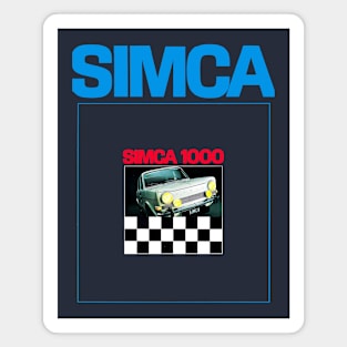 SIMCA 1000 - brochure Magnet